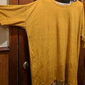 LuLaRoe Mustard XL Irma